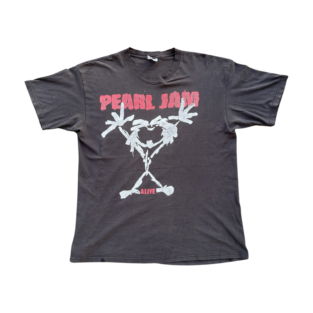 Vintage Pearl Jam Shirt 90's ALIVE Pearl Jam Tee 