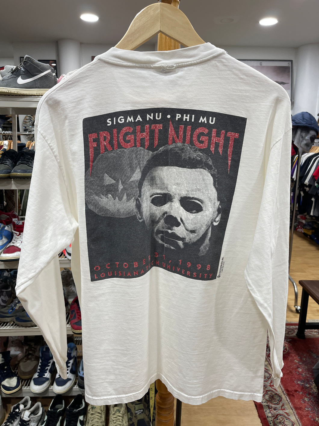 90s Sigma Nu Phi Mu Fright VTG Tee